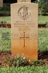 BEIRUT WAR CEMETERY - MESULAMU WEBOYA, 